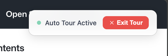 Exit Tour button added to Auto Tours for easy tour terminati…