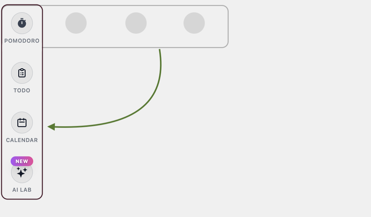 Refreshed layout — tools now sit on the left side, giving yo…