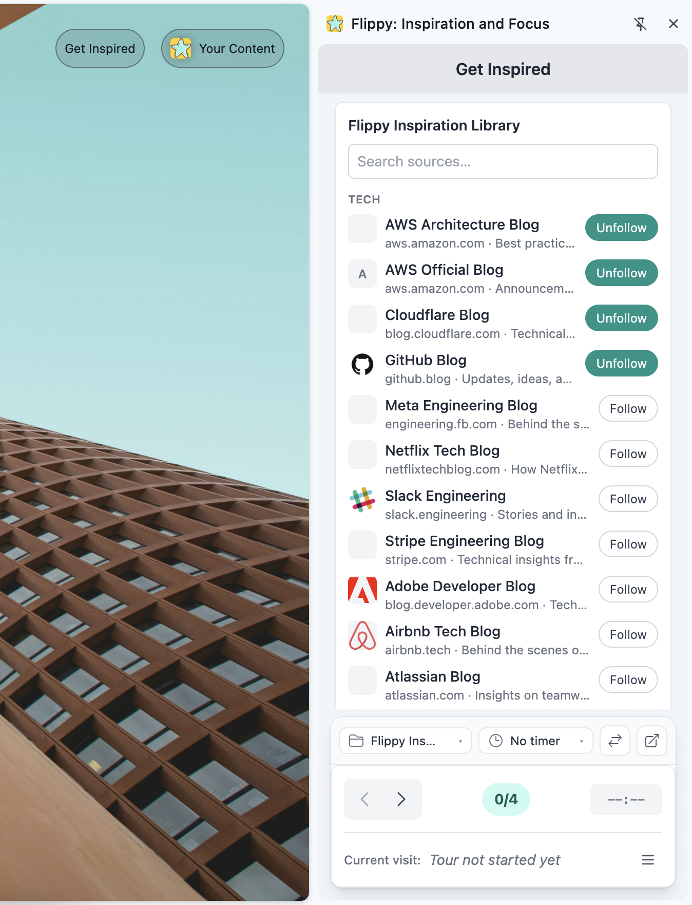 Get Inspired is completely redesigned, but the idea stays th…